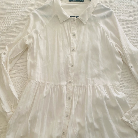 SPORTSGIRL LONGSLEEVE SHIRT DRESS - SIZE 10 - EXCELLENT CONDITION - Picture 9 of 9